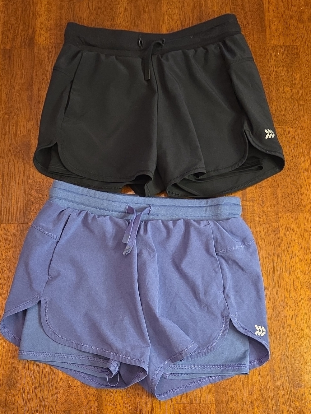 Girls' Athletic Shorts Duo Size 7/8